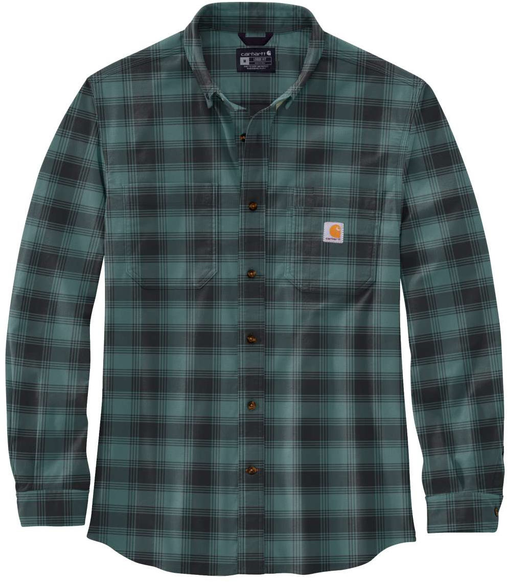 Camicia A Maniche Lunghe Uomo Carhartt Colore Sea Pine Ge Cenigomma